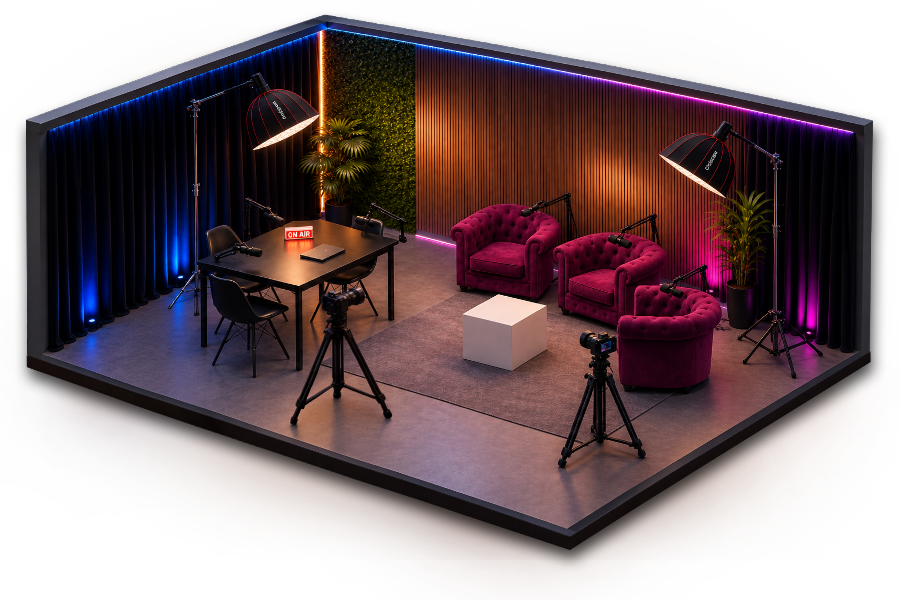 Podcast room Small 2